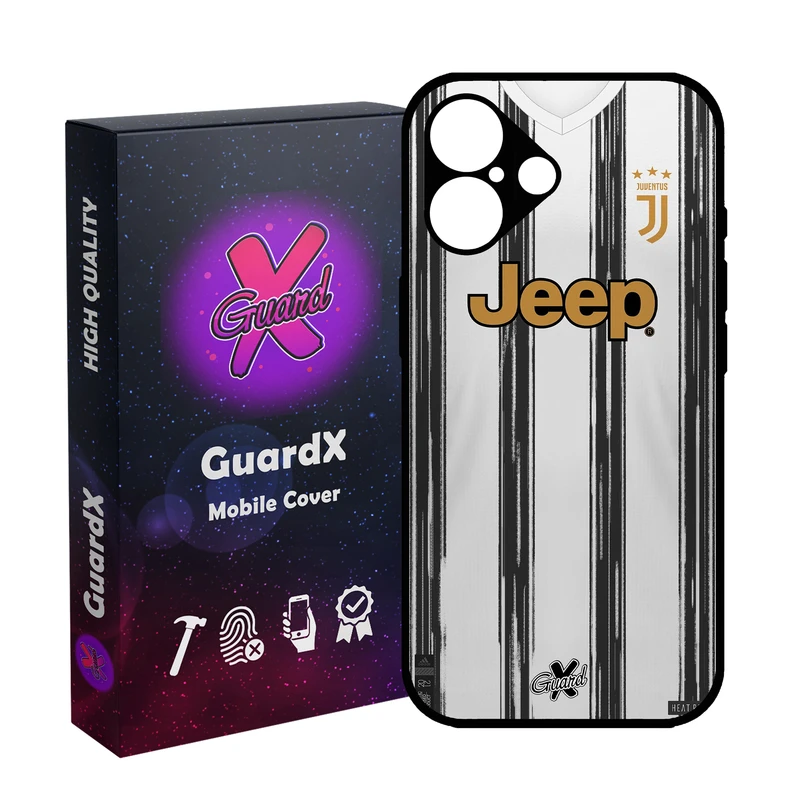 کاور گارد ایکس طرح یوونتوس مدل 10229 مناسب برای گوشی موبایل اپل iPhone 16