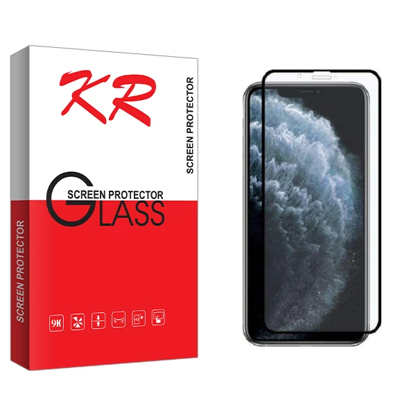 محافظ صفحه نمایش کی آر مدل +HD مناسب برای گوشی موبایل اپل iphone 11 pro max