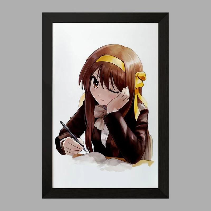 تابلو خندالو مدل هاروهی انیمه ناپدید شدن هارومی سوزومیا The Disappearance of Haruhi Suzumiya  کد 23159