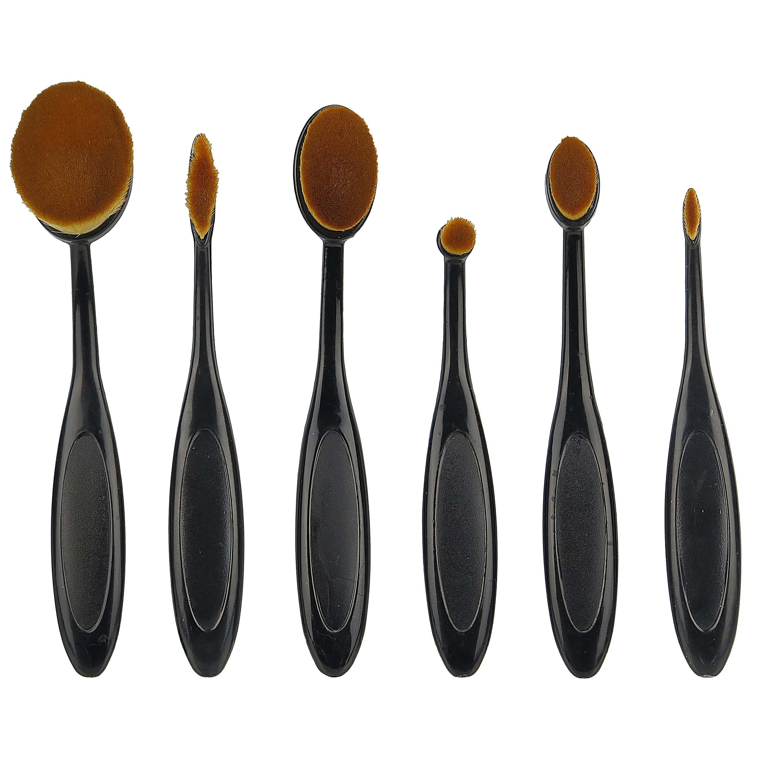 ست برس آرایشی کد i10 مجموعه 6 عددی