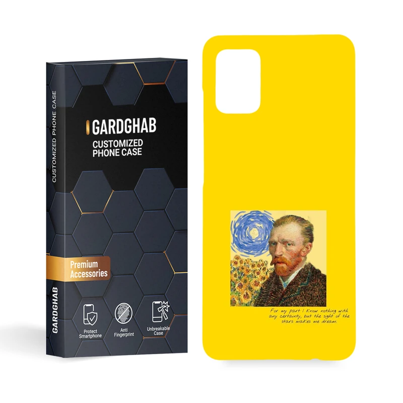 کاور گارد قاب مدل هنری مناسب برای گوشی موبایل سامسونگ  Galaxy A51 