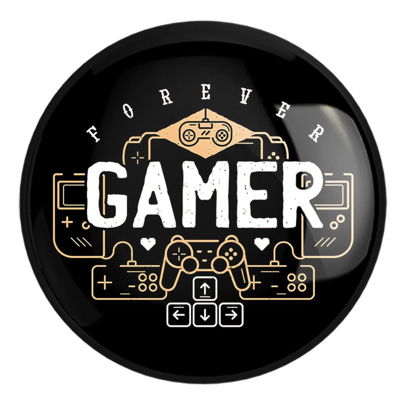 پیکسل خندالو طرح گیمر Gamer کد 3901 مدل بزرگ