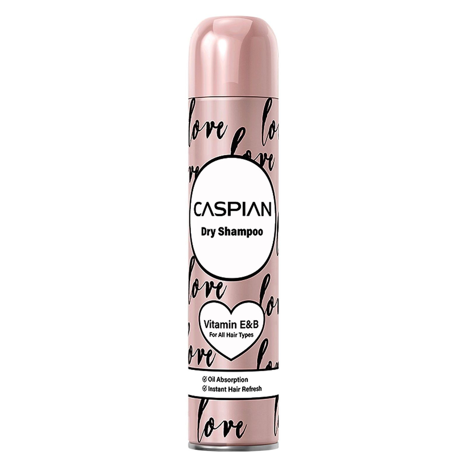 اسپری شامپو خشک کاسپین مدل invisible مناسب انواع مو حجم 200 میلی لیتر - - 1