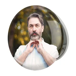 آینه جیبی خندالو طرح پارسا پیروزفر مدل تاشو کد 6357 