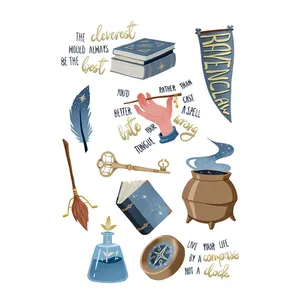 استیکر مسترگرین مدل هری پاتر طرح گروه ریونکلاو بسته 10 عددی