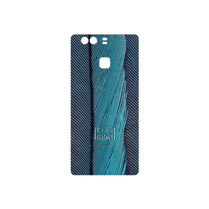 MAHOOT Turquoise feathers Cover Sticker for Huawei P9