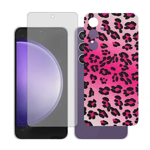 Glass Together model transparent Screen Protector Suitable for Samsung Galaxy A55 Mobile Phone with Back cover sticker