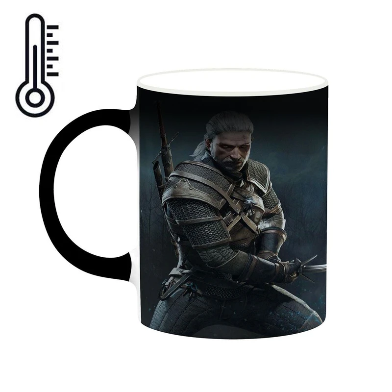 ماگ حرارتی کاکتی مدل بازی ویچر The Witcher 3 Wild Hunt کد mgh31148