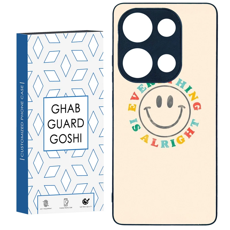 کاور قاب گارد گوشی طرح خوشحال کد TPU-247 مناسب برای گوشی موبایل شیائومی Redmi Note 13 Pro 4G / Poco M6 Pro 4G