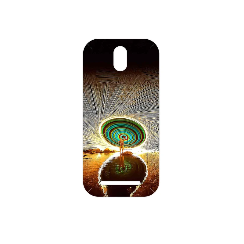 برچسب پوششی ماهوت مدل Night Light Fountain مناسب برای گوشی موبایل اچ تی سی Desire 500