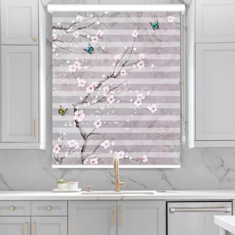 پرده زبرا مدل F-7464 سایز 135x180 سانتی متر