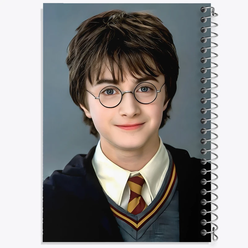 دفتر شطرنجی 50 برگ خندالو طرح هری پاتر (Harry Potter) کد F6002
