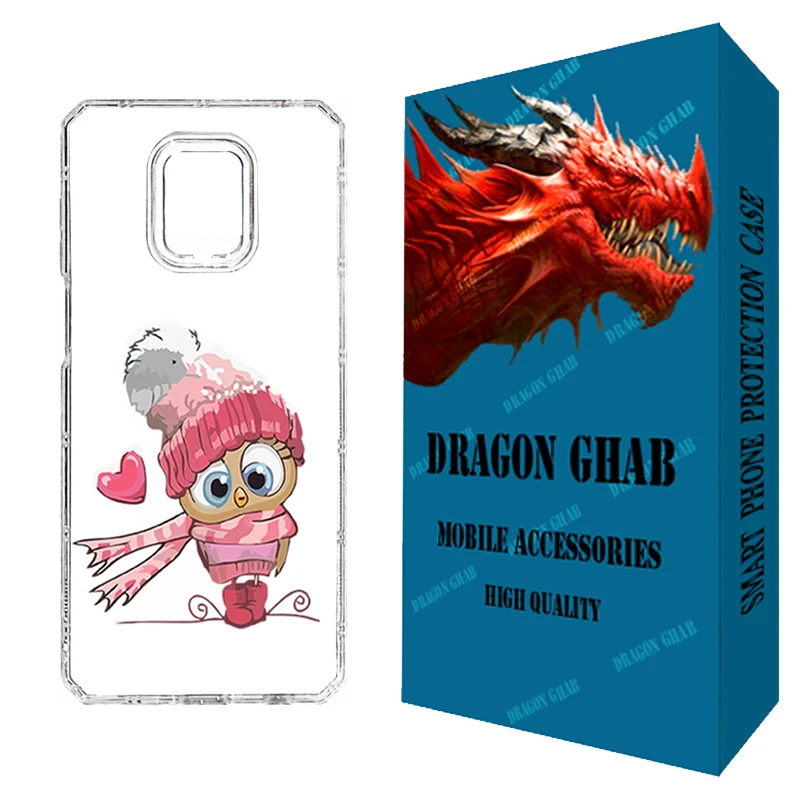 کاور دراگون قاب مدل CHPD کد 004 مناسب برای گوشی موبایل شیائومی Redmi Note 9S / Note 9 Pro