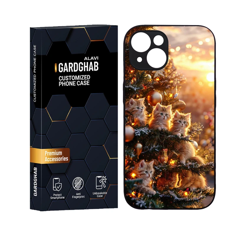 کاور گارد قاب علوی مدل دورژله ای هنری مناسب برای گوشی موبایل اپل iPhone 14