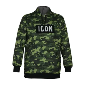 هودی زنانه مدل چریکی رنگ سبز