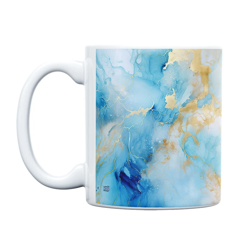 ماگ حس آمیزی طرح Marble مدل مرمر کد 039