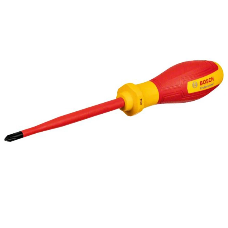 پیچ گوشتی چهارسو بوش مدل 1000V-VDE سایز 125 میلی متر