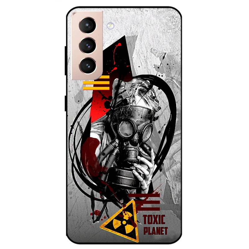 کاور مگافون طرح سمی مدل 2821 مناسب برای گوشی موبایل سامسونگ Galaxy S21 Plus 5G          