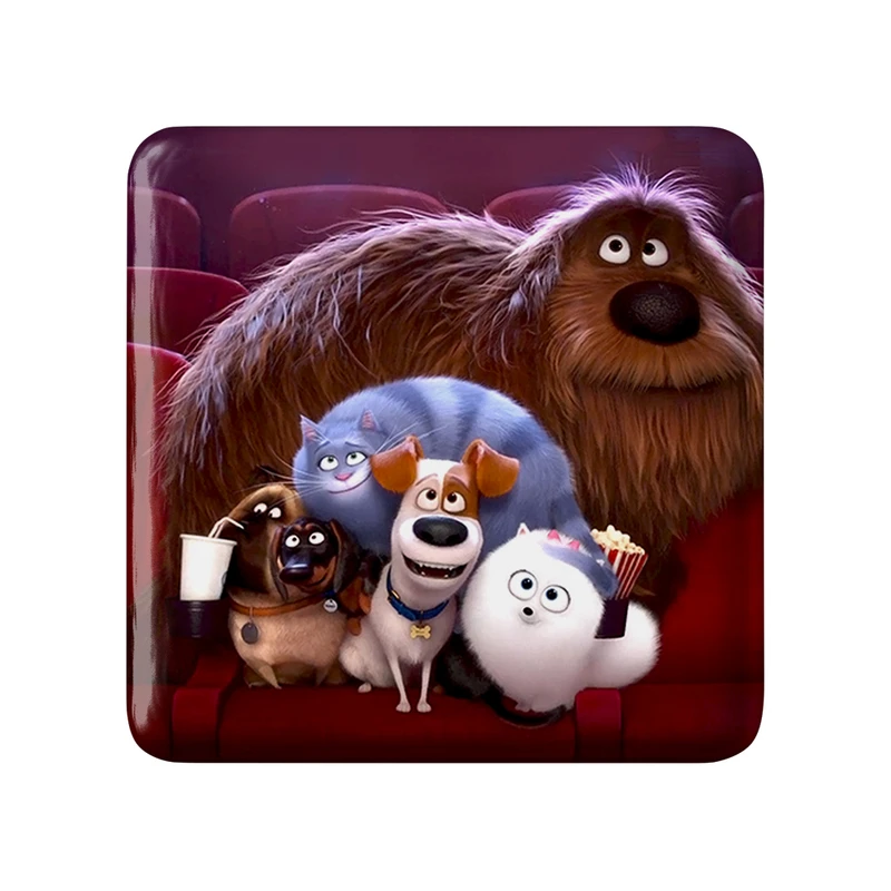  مگنت خندالو طرح زندگی پنهان حیوانات خانگی کد 10668