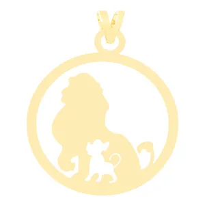 آویز گردنبند طلا 18 عیار زنانه الن نار مدل ELN3285