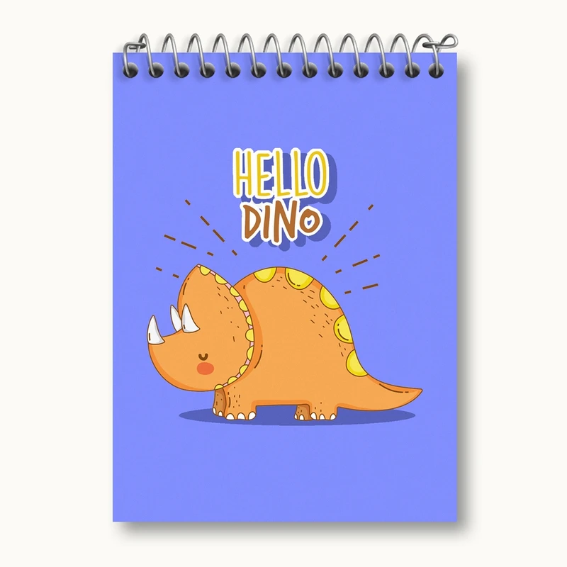 دفتر یادداشت 50 برگ خندالو مدل دایناسور بامزه کد 29269