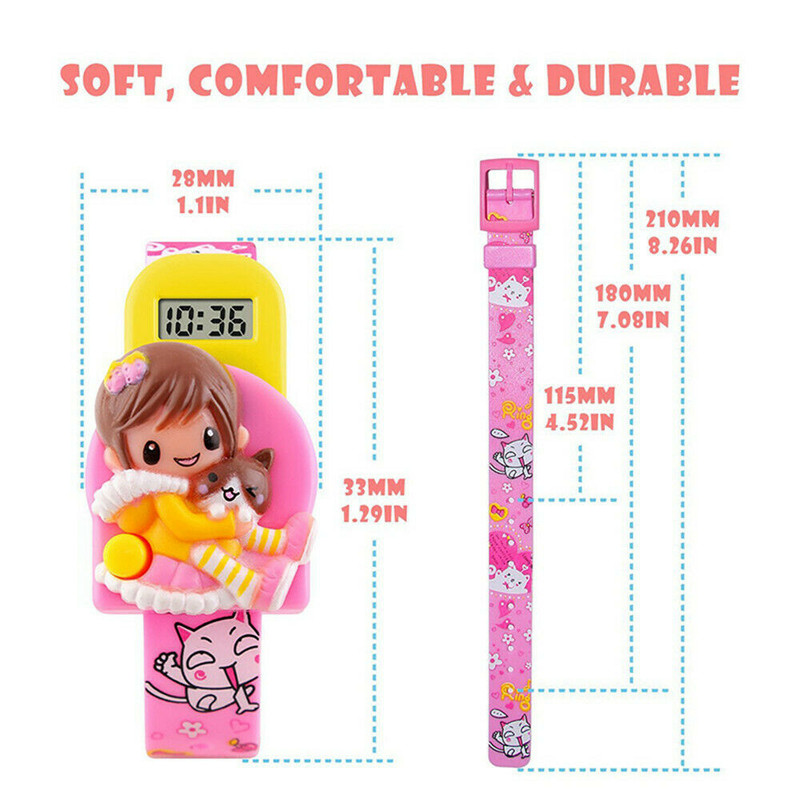 ساعت مچی دیجیتال دخترانه اسکمی مدل 1240