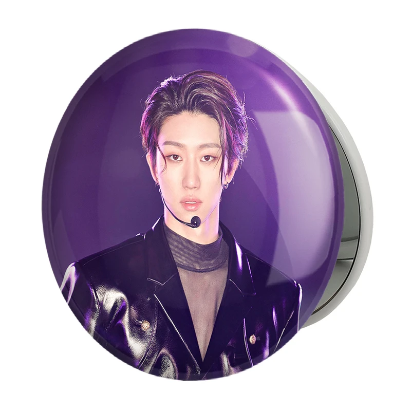 آینه جیبی خندالو طرح مینگ هائو گروه سونتین Seventeen مدل تاشو کد 12505 