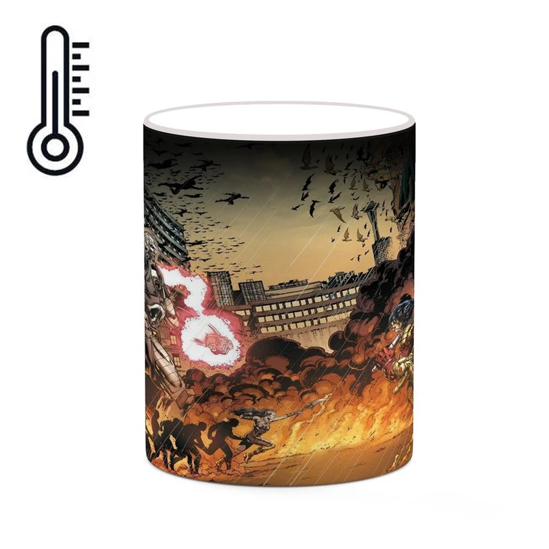 ماگ حرارتی کاکتی مدل Darkseid کد mgh38369