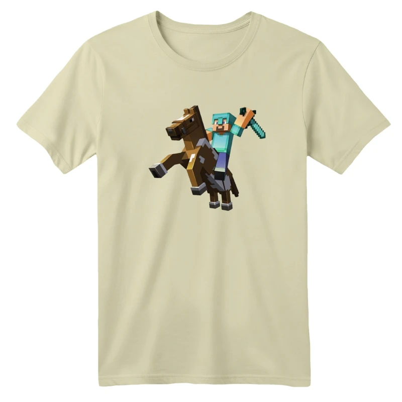 تی شرت آستین کوتاه بچگانه مدل ماینکرفت کد 02