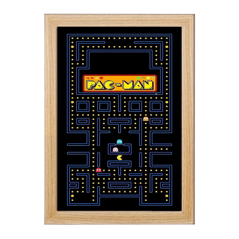 تابلو خندالو مدل پک من (PAC-MAN) کد F10175