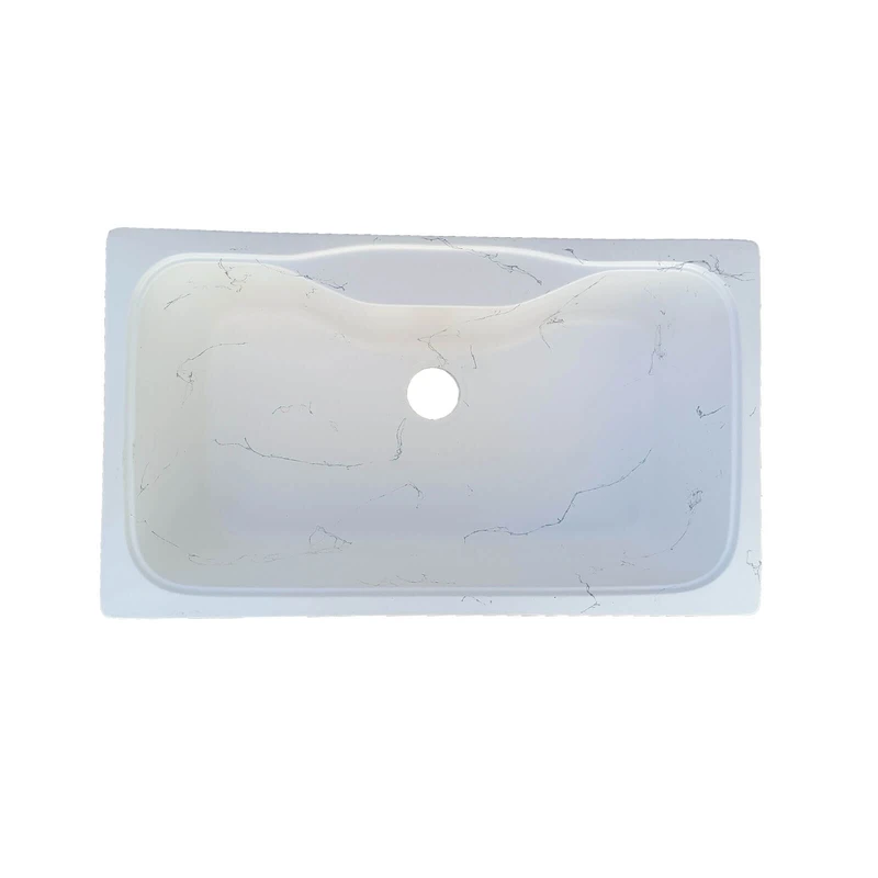 سینک ظرفشویی گرانیت توکار یک لگنه مدل SG_WTV2