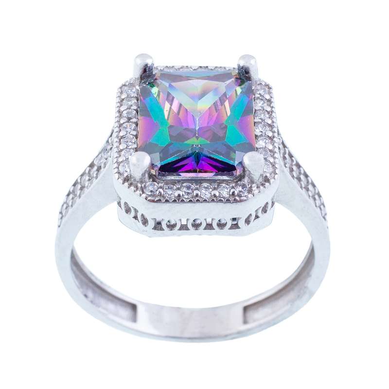 انگشتر نقره زنانه مدل کاردانو کد AMT_R117