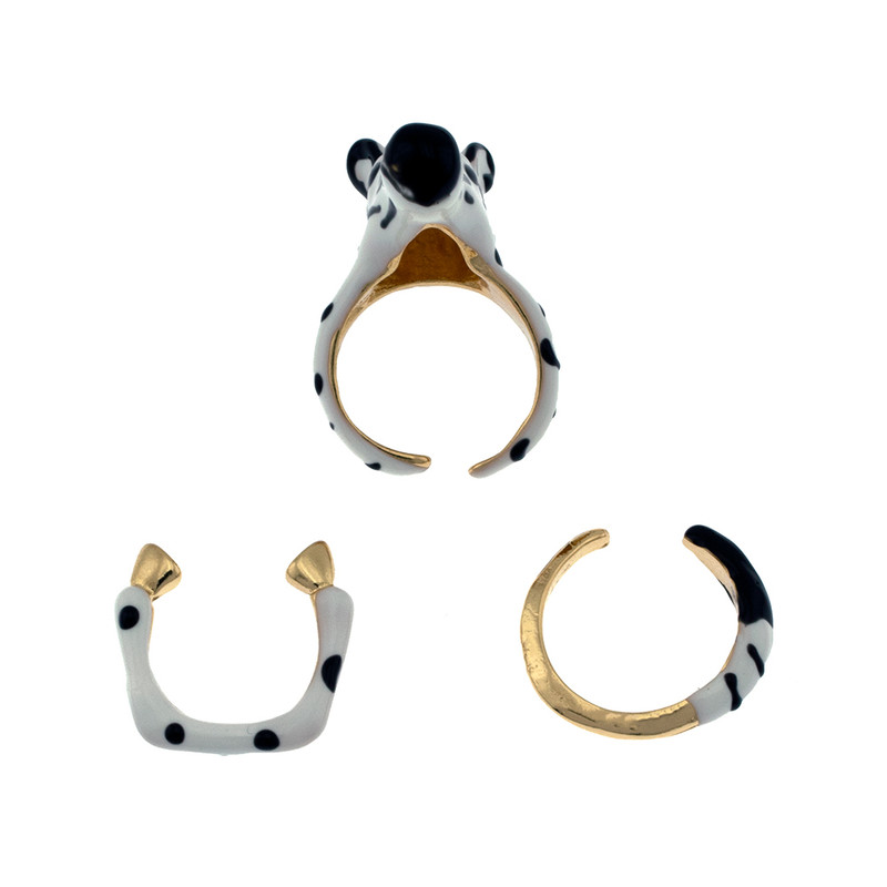 انگشتر زنانه برانت مدل گورخر بسته سه عددی انگشتر زنانه برانت مدل گورخر بسته سه عددی