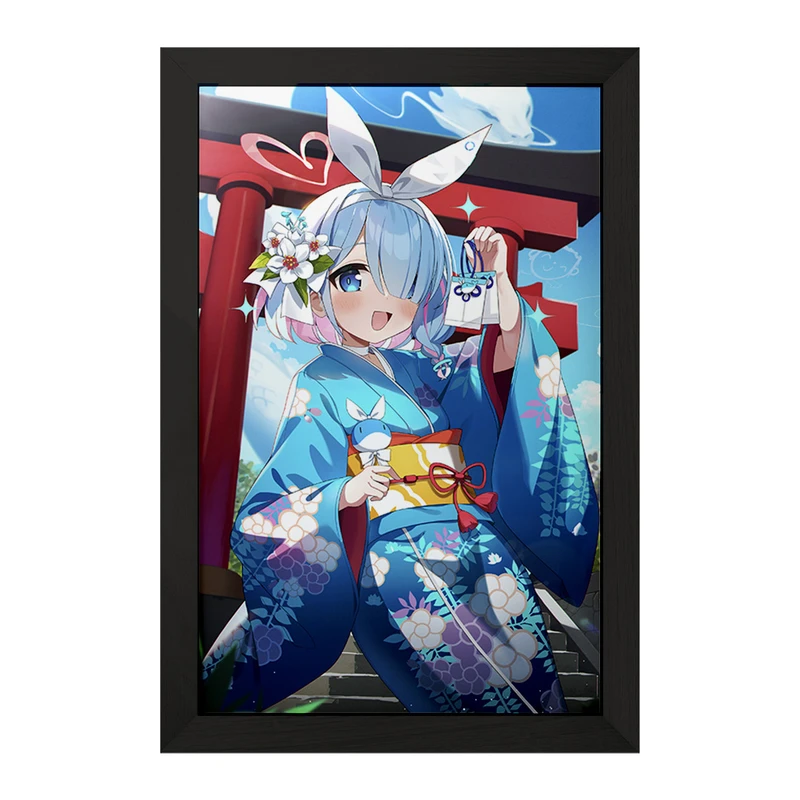 تابلو خندالو مدل بازی آرشیو آبی (Blue Archive) کد 34377