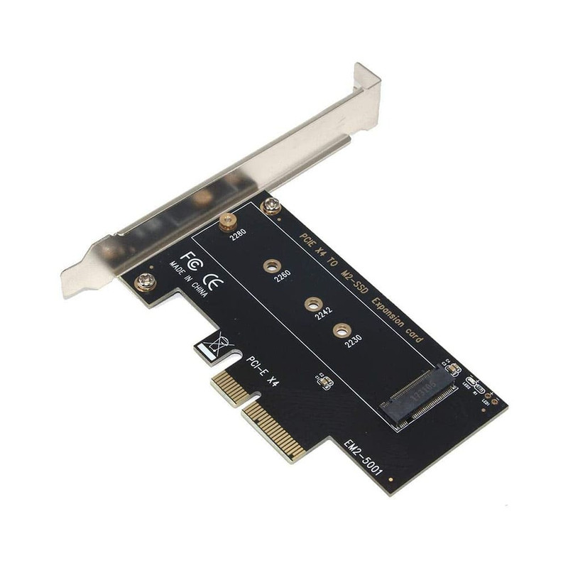 کارت تبدیل M2 SSD NVME به PCI-E 3.0 X4 مدل EM2-5001 1