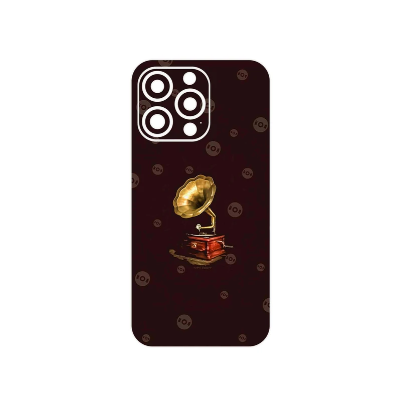 برچسب پوششی ماهوت مدل Gramophone Nostalgia مناسب برای گوشی موبایل اپل iphone 13 Pro