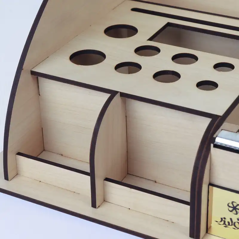 ست لوازم اداری رومیزی مدل لوگولیزر مدل MAKAN AFRA