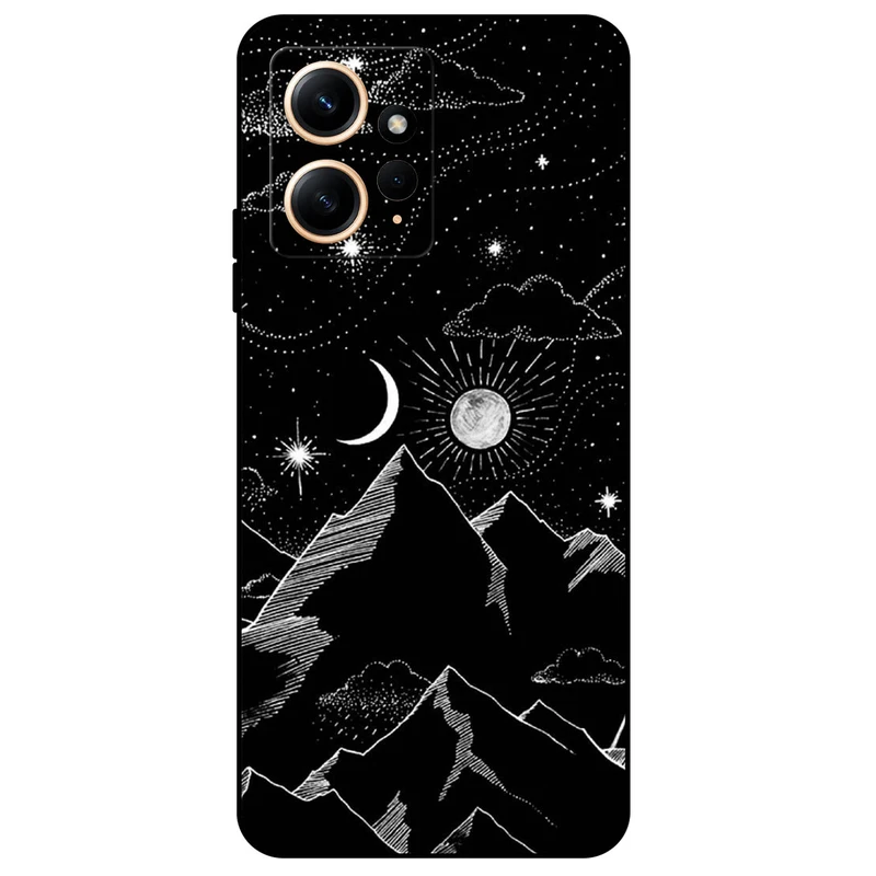 کاور مگافون طرح کوه مدل 8078 مناسب برای گوشی موبایل شیائومی Redmi Note 12 4G