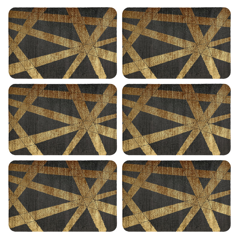 زیربشقابی طرح کلاسیک کد 8809 بسته 6 عددی