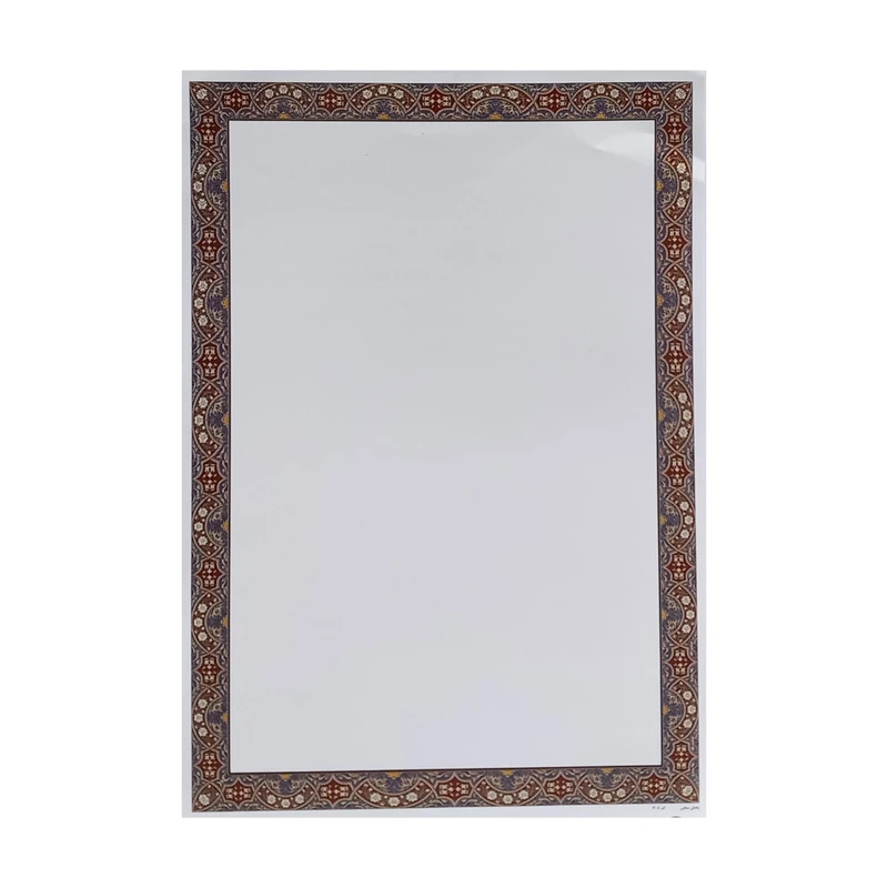 کاغذ تذهیب A4 مدل سنتی کد 308 بسته 30 عددی