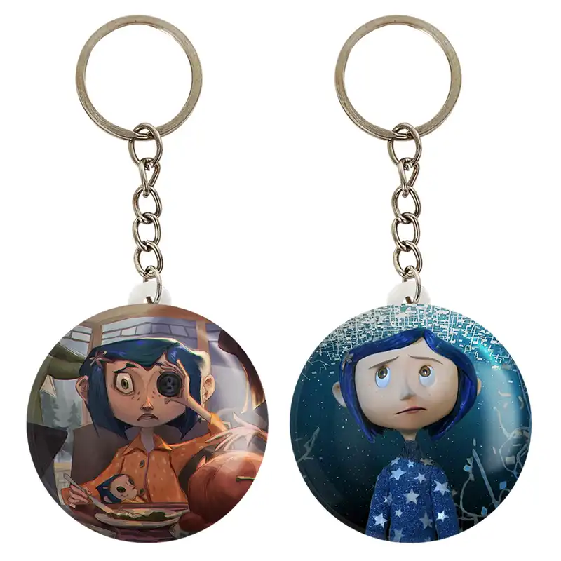 جاکلیدی خندالو مدل کورالاین Coraline کد 2077820783 مجموعه 2 عددی