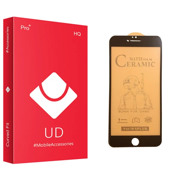 محافظ صفحه نمایش سرامیکی یو دی مدل +PRO مناسب برای گوشی موبایل اپل iPhone 6 Plus