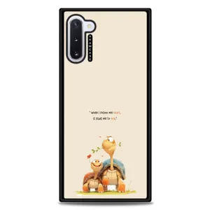 AKAM AMC-WSGN10-ANIMALS QOUTES-2 Cover For Samsung Galaxy Note 10