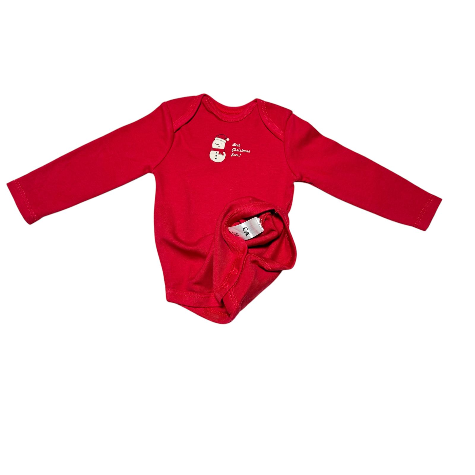 بادی آستین بلند نوزادی سی اند ای مدل 432 - - 2