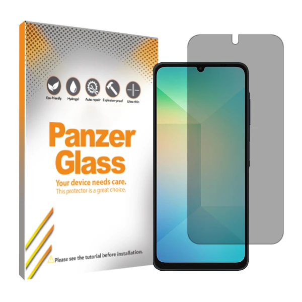 محافظ صفحه نمایش حریم شخصی پنزر گلس مدل Resistant مناسب برای گوشی موبایل  سامسونگ Galaxy A06