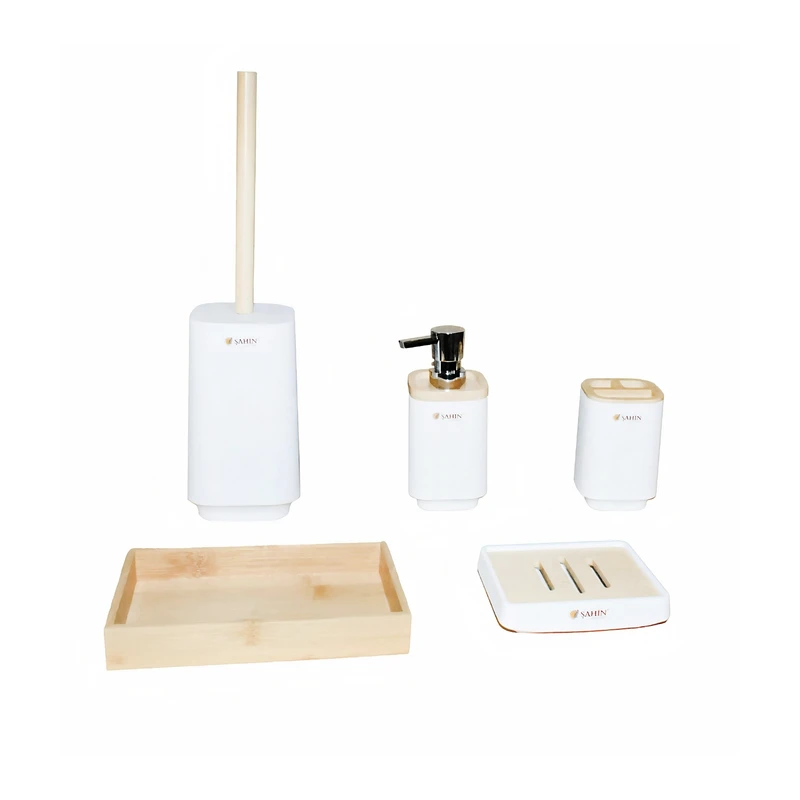 ست سرویس بهداشتی 5 پارچه شاهین مدل sh2270