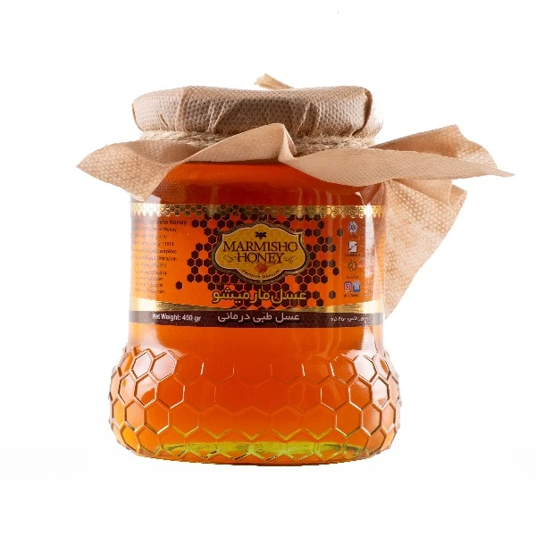 عسل طبیعی چهل گیاه مارمیشو - 450 گرم