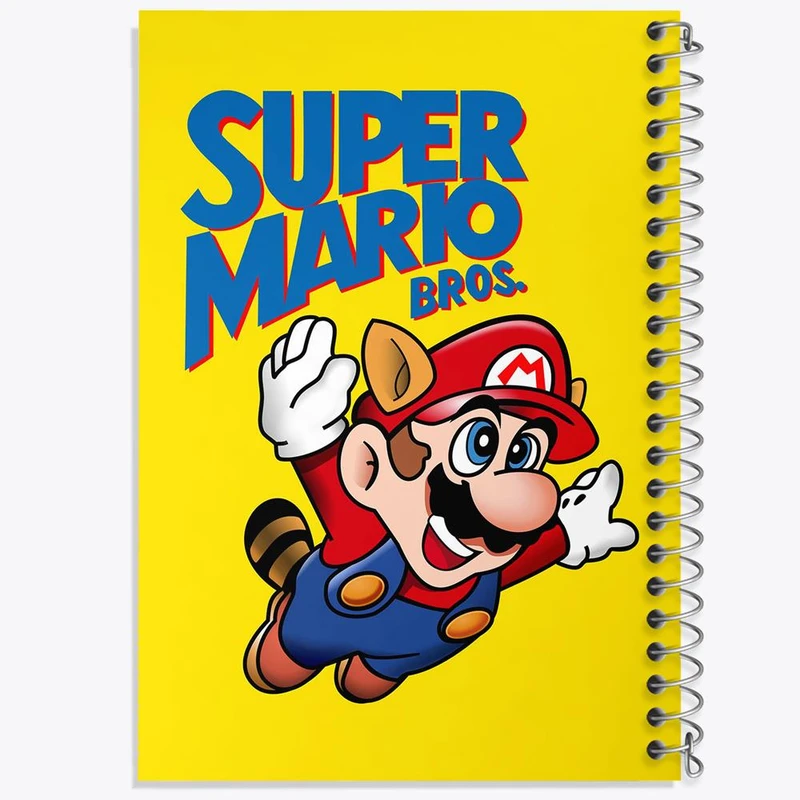 دفتر نقاشی 50 برگ خندالو مدل سوپر ماریو کد 30425