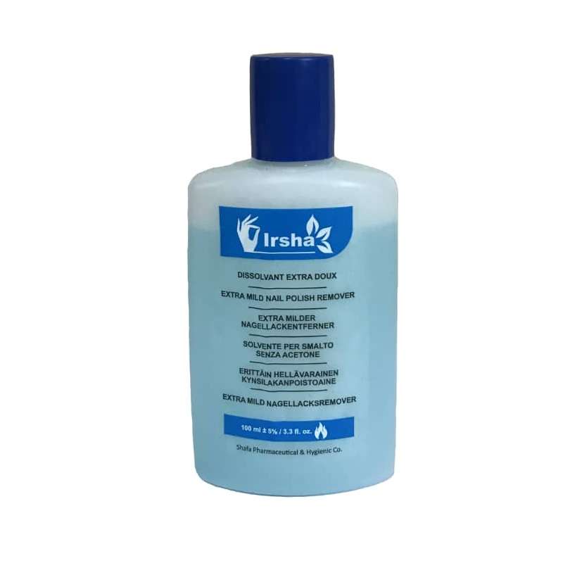 محلول لاک پاک کن ایرشا مدل Mild حجم 100 میلی لیتر محلول لاک پاک کن ایرشا مدل Mild حجم 100 میلی لیتر