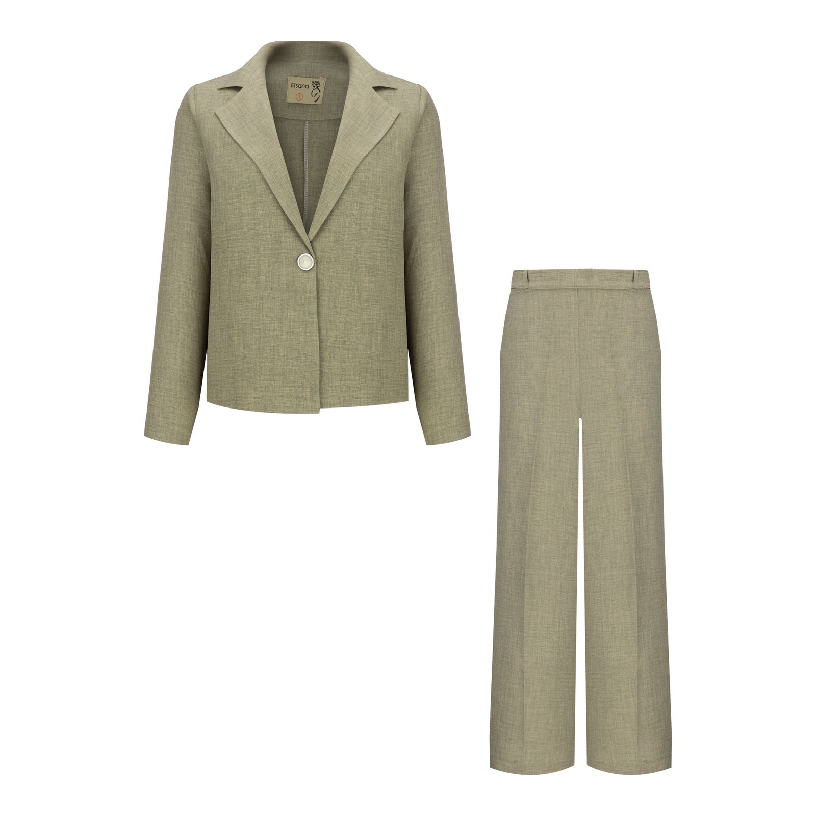 ست کت و شلوار رسمی زنانه السانا مدل میلکان کد 2471 -  - 40